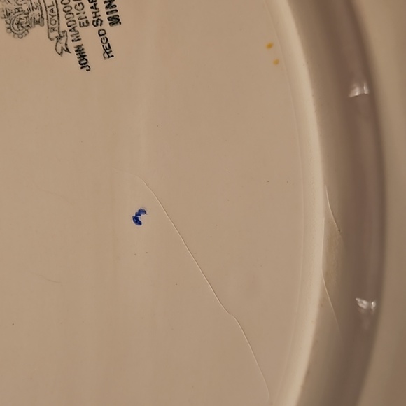 John Maddock & Sons Minerva Royal Ivory Cairo Serving Platter England - Picture 8 of 13